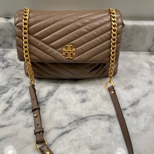 Tory Burch Kira Chevron Quilted Leather Shoulder Bag